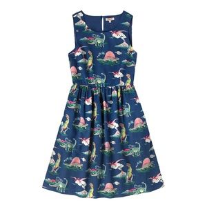 Cath Kidston Dinosaur Dress UK Sz 8 US Sz 6